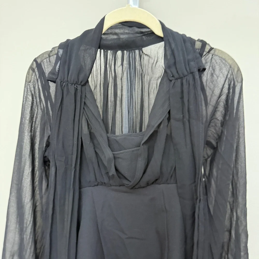 Zara Lace Long Sleeve Regular Size Dresses for Women size XS - Picture 3 of 5